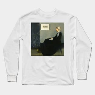 Whistler's Mother Famous art painting Long Sleeve T-Shirt